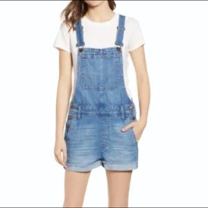 Madewell overall Adirondack shorts NWOT